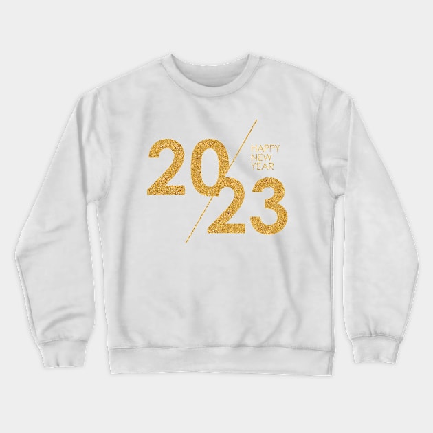 Merry christmas and happy new year Crewneck Sweatshirt by Atom139